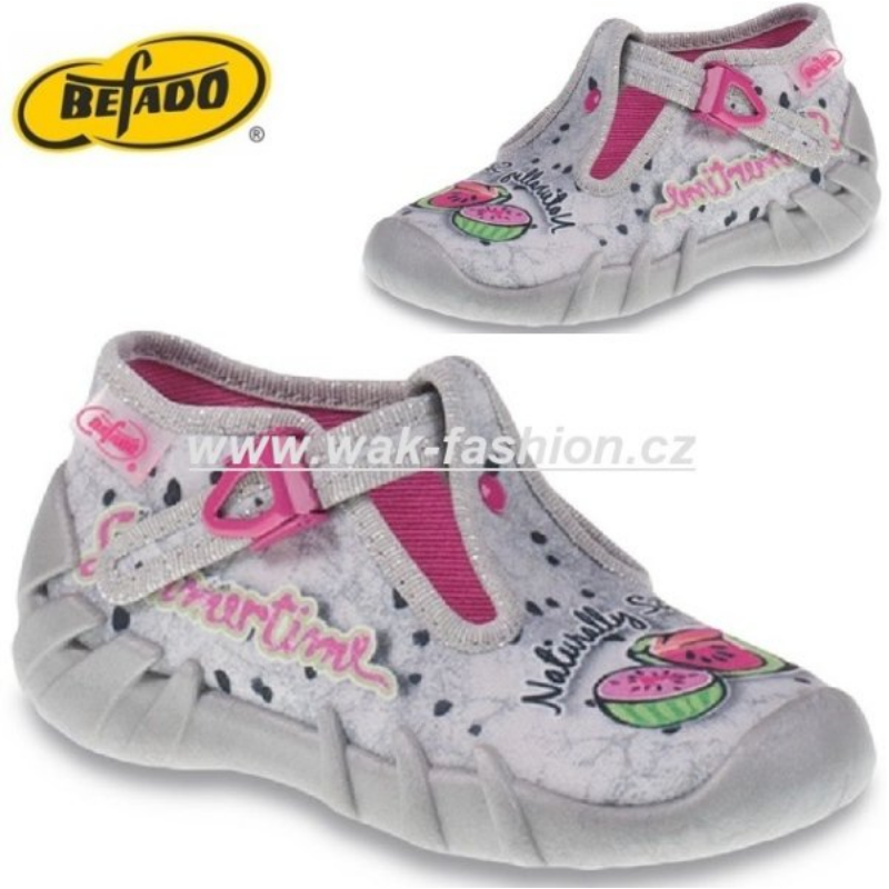 BALERÍNKY BEFADO MAXI 209P017 VEL. 23 MODRÁ