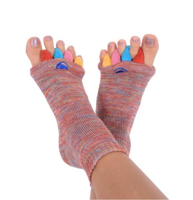 ADJUSTAČNÍ PONOŽKY HAPPY FEET VEL. S.M,L VÍCEBAREVNÉ