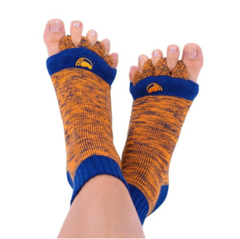 ADJUSTAČNÍ PONOŽKY HAPPY FEET VEL. S,M,L ORANŽOVÁ