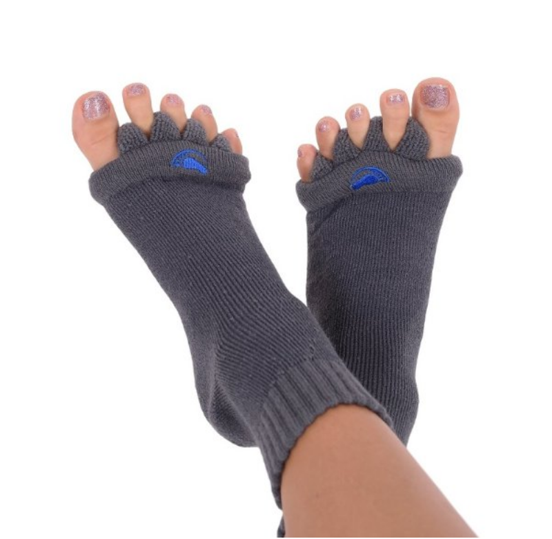 ADJUSTAČNÍ PONOŽKY HAPPY FEET VEL. S,M,L,XL TMAVĚ ŠEDÁ