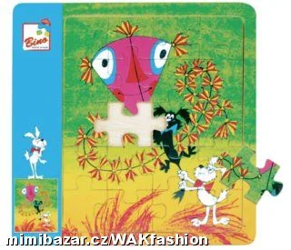 BINO VKLÁDACÍ PUZZLE ŠTAFLÍK A ŠPAGETKA