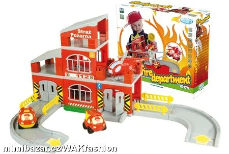 MOCHTOYS STAVEBNICE HASIČSKÁ ZBROJNICE