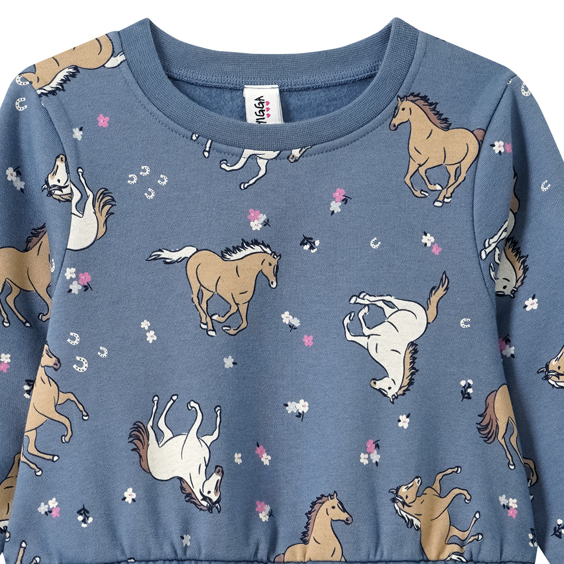 DÍVČÍ MIKINOVÉ ŠATY YIGGA 